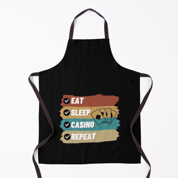 Item preview, Eat Sleep Casino Repeat Funny designed and sold by BarDesign.