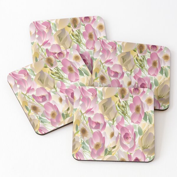 Item preview, Translucent floral patterns designed and sold by YPSimon.
