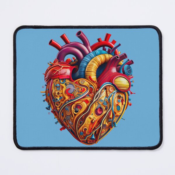 Item preview, A colorful insight into the heart designed and sold by miss-keysmash.
