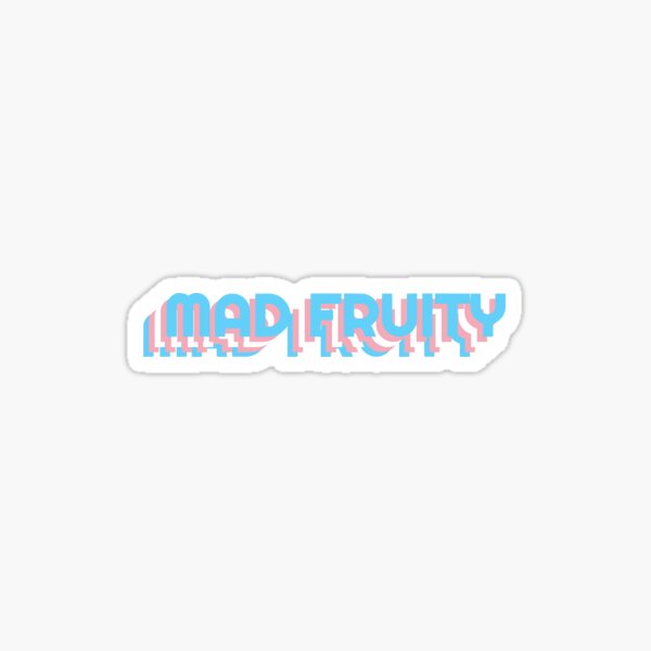 Item preview, MAD FRUITY - TRANS FLAG designed and sold by Claire Ramsey.
