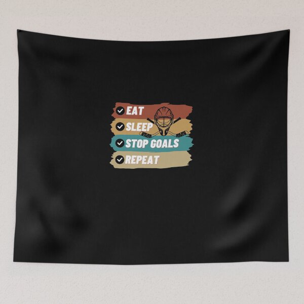 Item preview, Eat Sleep Stop Goals Repeat Funny  designed and sold by BarDesign.