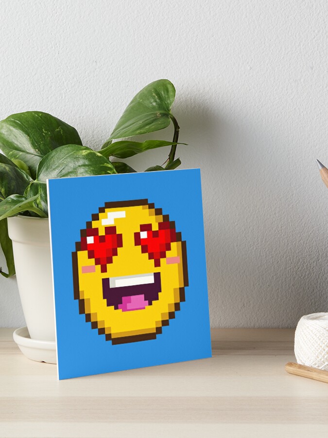 Emoji Designed Bucket of Perler Beads