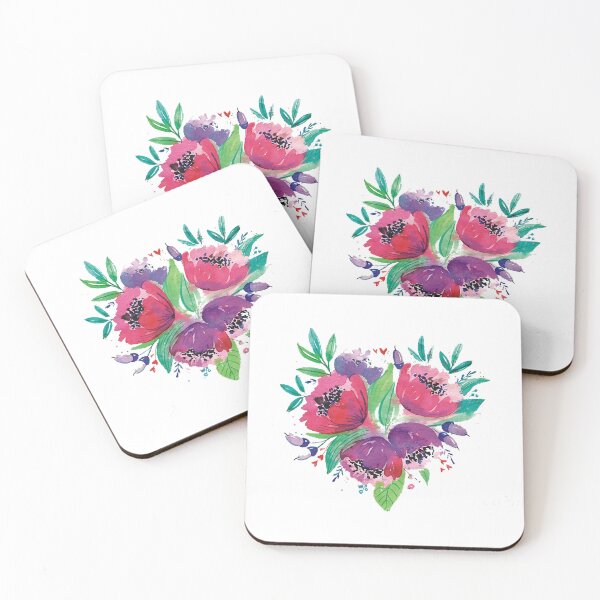 Item preview, Flowers Watercolour designed and sold by granetamilen.