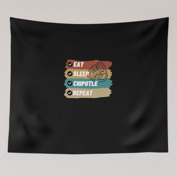 Item preview, Eat Sleep Chipotle Repeat Funny  designed and sold by BarDesign.