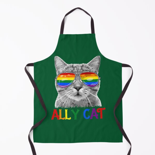 Item preview, Ally Cat LGBT Premium  designed and sold by conmeoodenn.