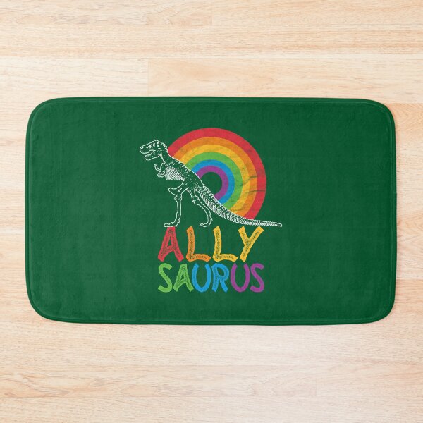 Item preview, Allysaurus LGBT - Pride Ally Dinosaur With Rainbow  designed and sold by conmeoodenn.