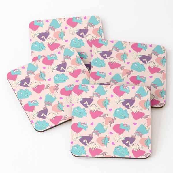 Item preview, Dinosaur Pattern Retro Vintage - Stylish charm of yesteryear designed and sold by SketchyPedals.