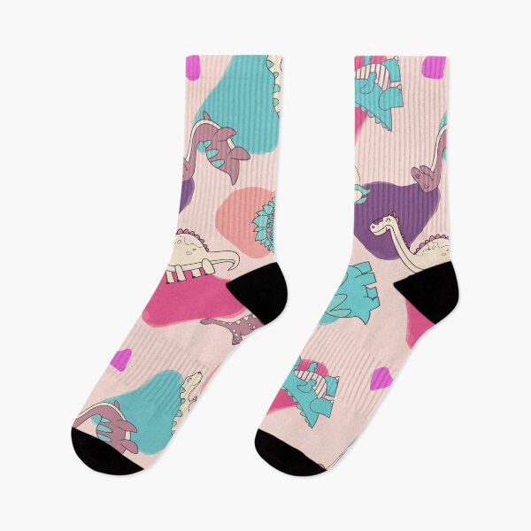 Item preview, Dinosaur Pattern Retro Vintage - Stylish charm of yesteryear designed and sold by SketchyPedals.