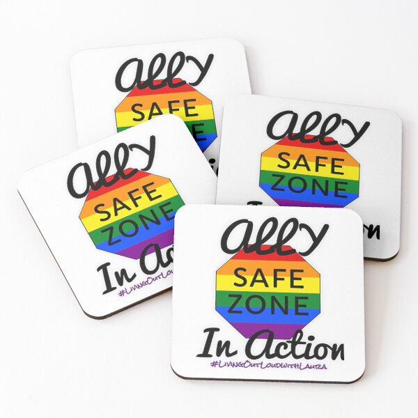 Item preview, Safe Zone Ally In Action  designed and sold by conmeoodenn.