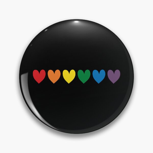 Item preview, LGBT Rainbow Pride Hearts Gay and Lesbian Stuff Proud Queer designed and sold by conmeoodenn.