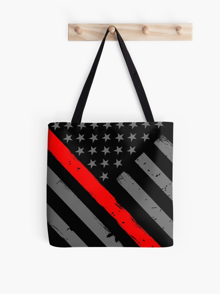 Firefighter Thin Red Line American Flag