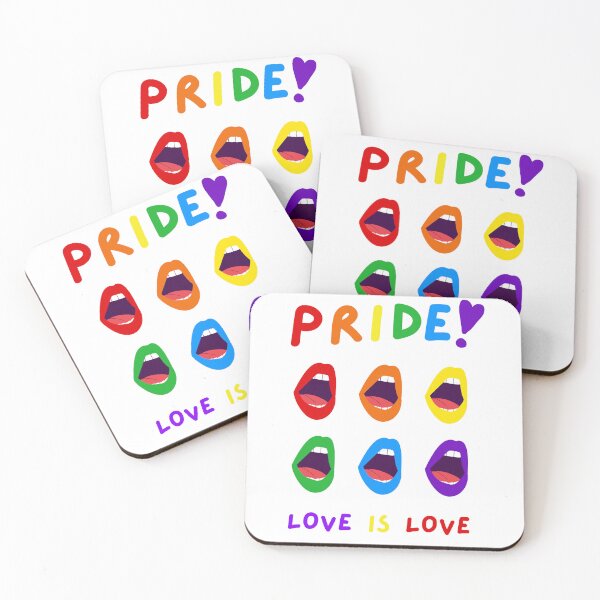 Item preview, Pride love is love rainbow  designed and sold by fridayNightfunk.