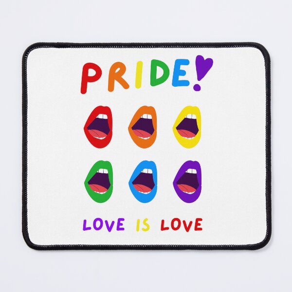 Item preview, Pride love is love rainbow designed and sold by fridayNightfunk.