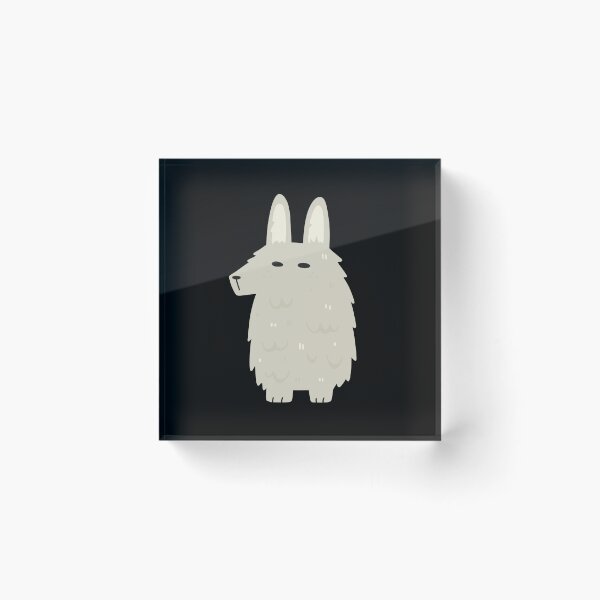 Item preview, yeti monster wolf designed and sold by TNwandesignart.