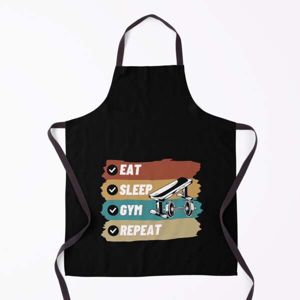 Item preview, Eat Sleep gym Repeat Funny  designed and sold by BarDesign.