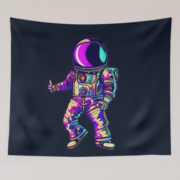 Item preview, Astronaut Dancing in Disco 1 designed and sold by pocketart2023.