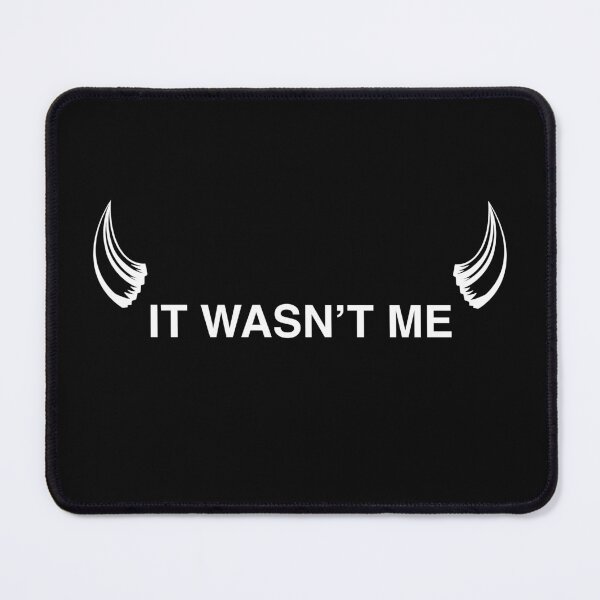 Item preview, It wasn't me (devil horns) designed and sold by EarlGrey88.