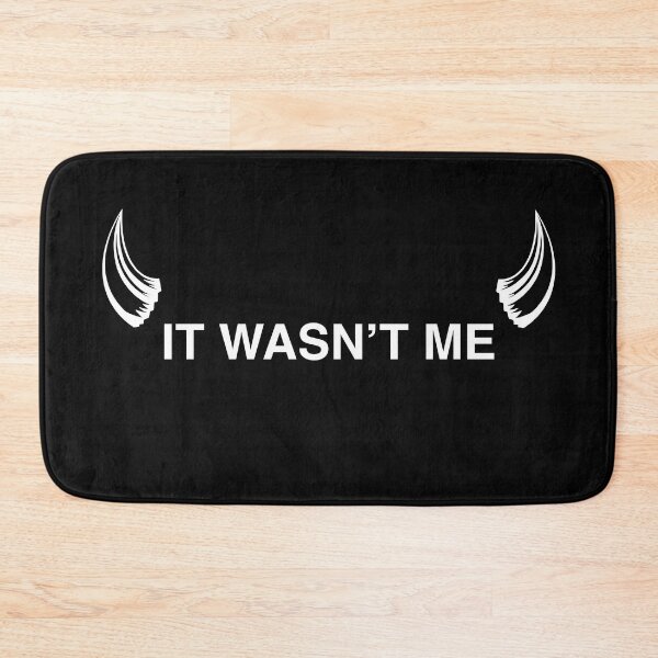 Item preview, It wasn't me (devil horns) designed and sold by EarlGrey88.