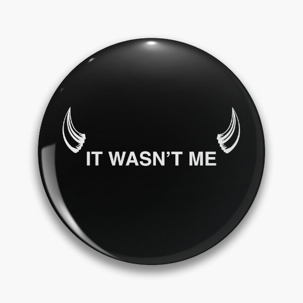 Item preview, It wasn't me (devil horns) designed and sold by EarlGrey88.