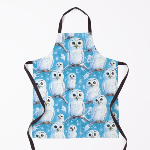 Item preview, Cute Snowy Owls Pattern designed and sold by Pride-Casuals.