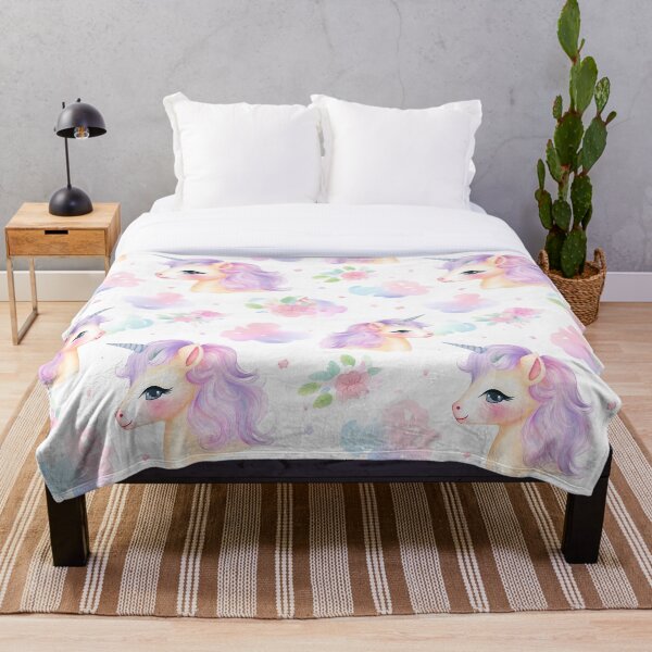 Aperçu de l'œuvre Motif licorne pastel – Modèle pour enfant créée et vendue par KameliaStudio.