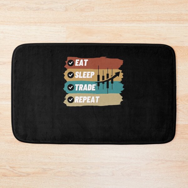Item preview, Eat Sleep Trade Repeat Funny  designed and sold by BarDesign.
