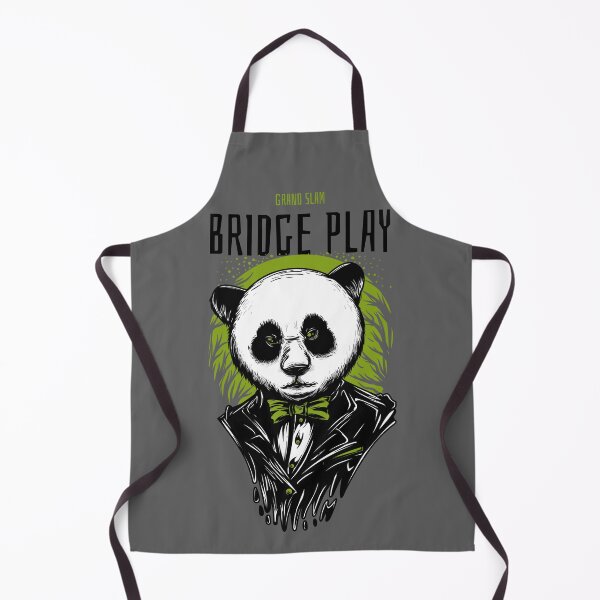 Item preview, Bridge Grand Slam Play, Card gamers, Panda Bear, Tournament designed and sold by BeebopGraphics.