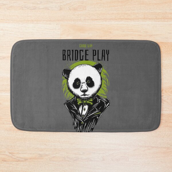 Item preview, Bridge Grand Slam Play, Card gamers, Panda Bear, Tournament designed and sold by BeebopGraphics.