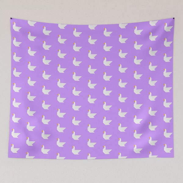 Item preview, Peaceful Swan (on purple) designed and sold by SyPhelan.
