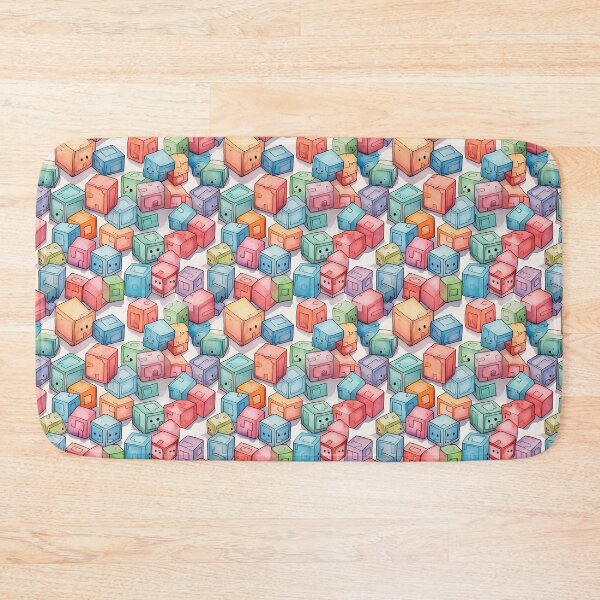 Item preview, Cube joy - water color (watercolor) cube designed and sold by Pixelboys.