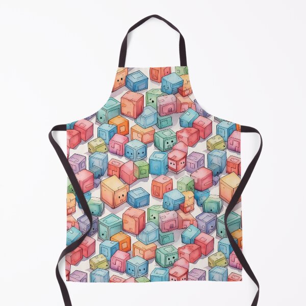 Item preview, Cube joy - water color (watercolor) cube designed and sold by Pixelboys.