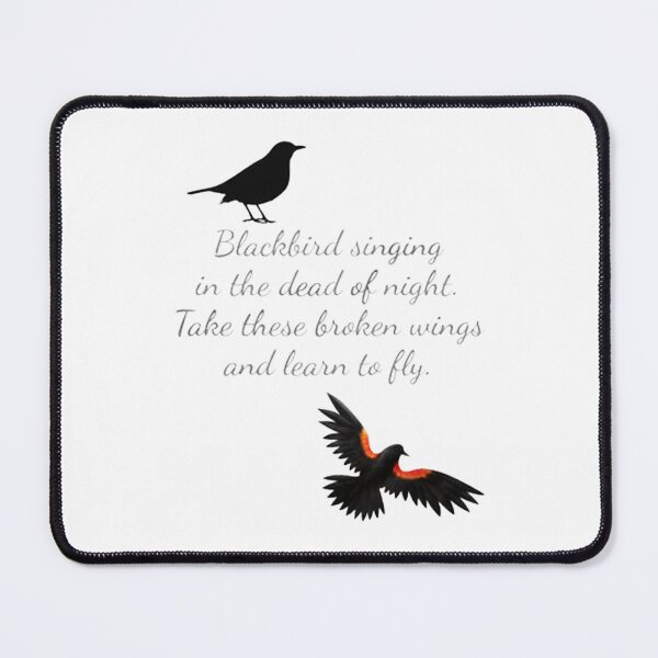 Item preview, Blackbird singing in the dead of night designed and sold by yeremyduvel.