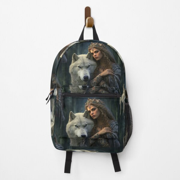 Item preview, Mysterious Queen and White Wolf designed and sold by Erika Kaisersot.