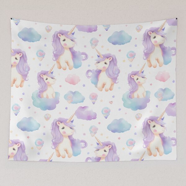 Item preview, Pastel Unicorn Design - Kid Pattern designed and sold by KameliaStudio.