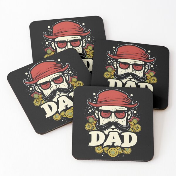 Item preview, Dad's Fortune - Art Nouveau Pop Art Design designed and sold by aigcx.