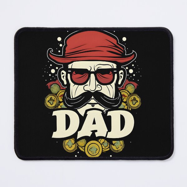 Item preview, Dad's Fortune - Art Nouveau Pop Art Design designed and sold by aigcx.