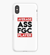 Average FGC player blk iPhone Case