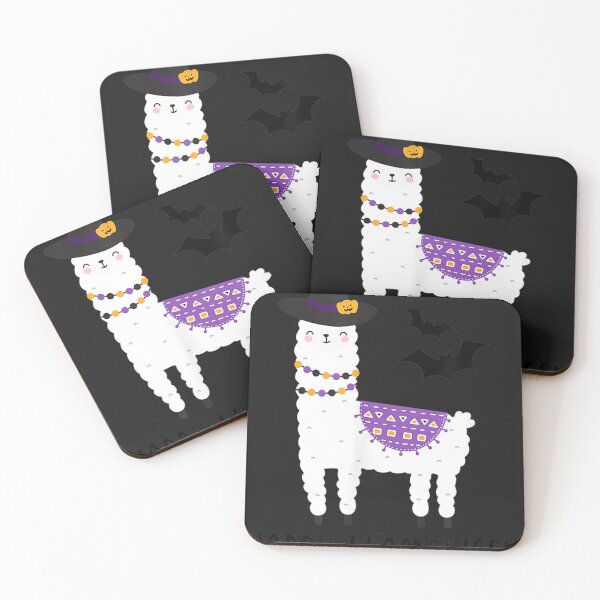 Item preview, Cute Llama Halloween Witch Hat Happy Llamaween Tee designed and sold by RandyGoodin3.