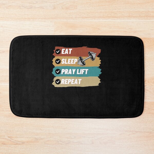 Item preview, Eat Sleep Pray Lift Repeat Funny  designed and sold by BarDesign.