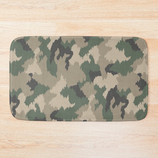 Item preview, Paint Brush Green Forest Camouflage Pattern designed and sold by camostore23.