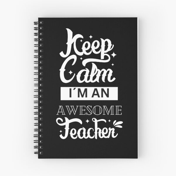 Item preview, keep calm I'm an awesome teacher, best teacher, teacher of the year designed and sold by lollprints.