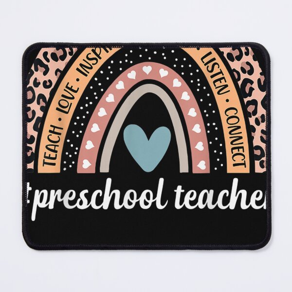 Item preview, Funny Preschool Teacher Rainbow Leopard PreK Teacher designed and sold by Angela Cartwright.
