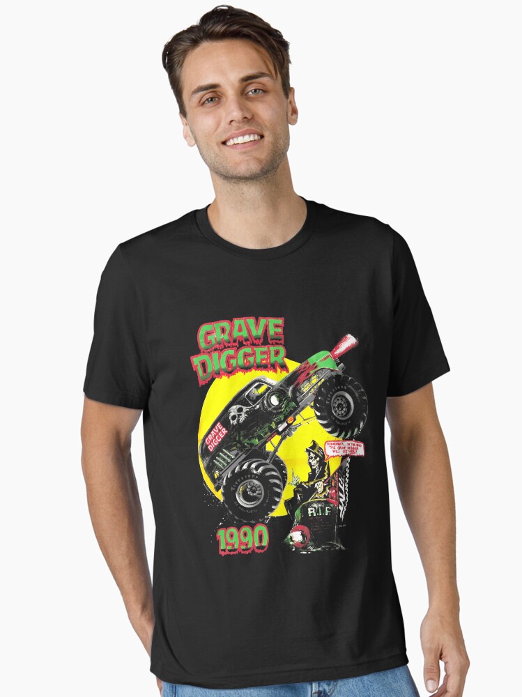 90s Vintage Grave Digger Long Sleeve Shirt | eBay