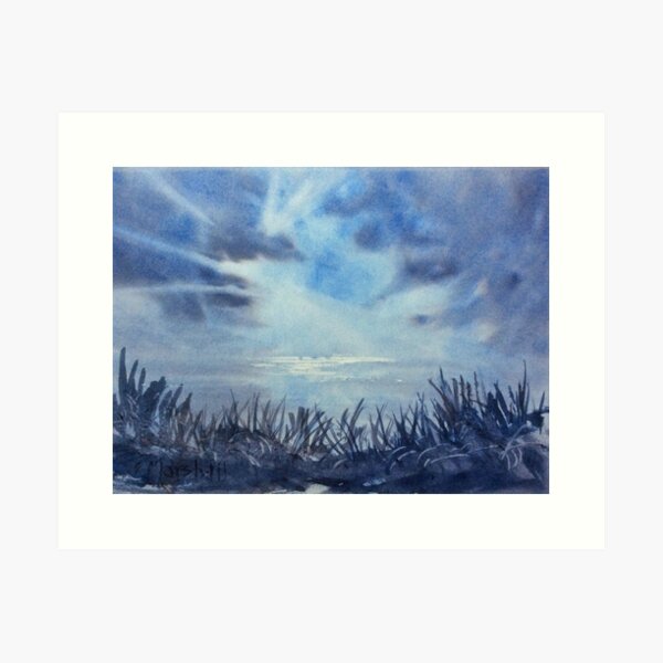 Gathering Clouds Art Print