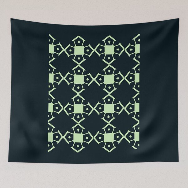 Item preview, Birdhouse Gingham Style Pastel Green   designed and sold by WylderPaddock.