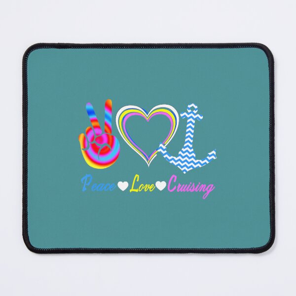 Item preview, Peace Love Cruising Ship Hippie Floating Ocean Beach Sun designed and sold by njcqziezwt39.