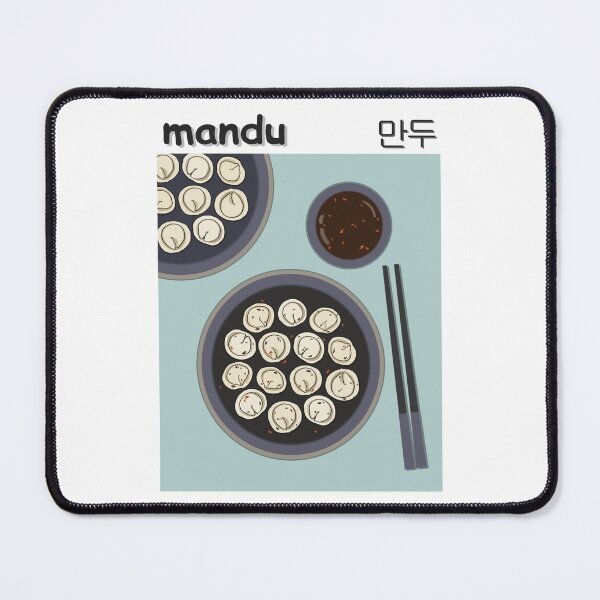 Item preview, Korean food drawing, Asian dumpling cartoon art designed and sold by JinJinYoon.