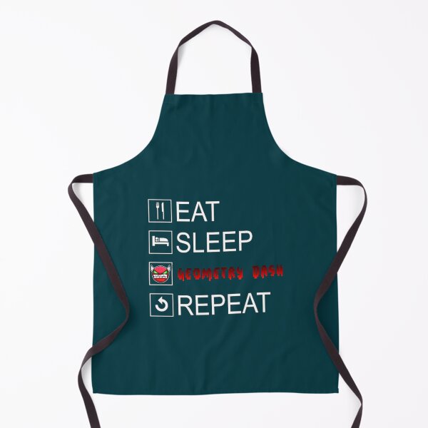 Item preview, Eat Sleep Geometry Dash Repeat Coloured    designed and sold by WylderPaddock.