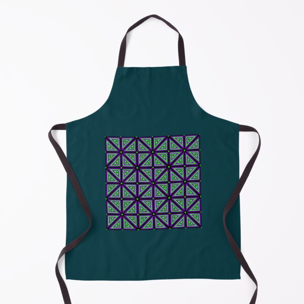 Item preview, Triangle Square Tessellating Pattern Halloween Green Purple   designed and sold by WylderPaddock.