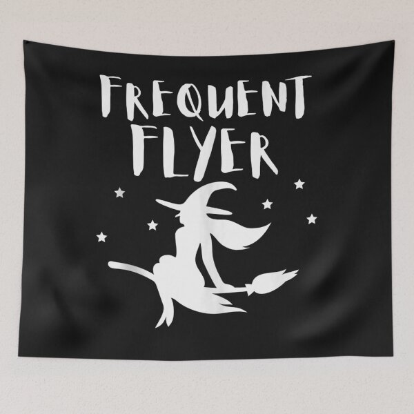 Item preview, Frequent Flyer Shirt Funny Halloween Witch Costume  designed and sold by BridgetteCross2.